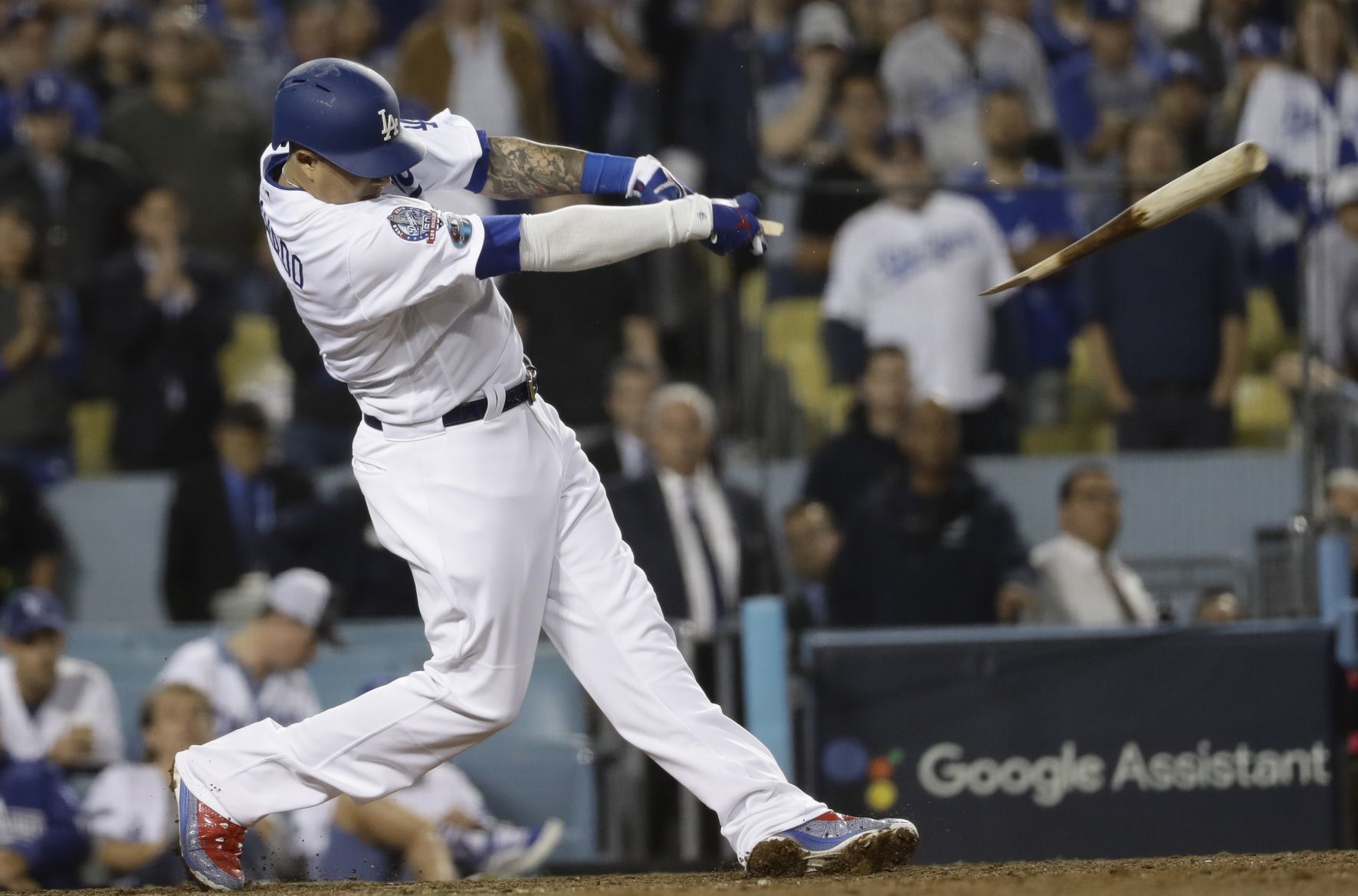 Dodgers 2, Brewers 1